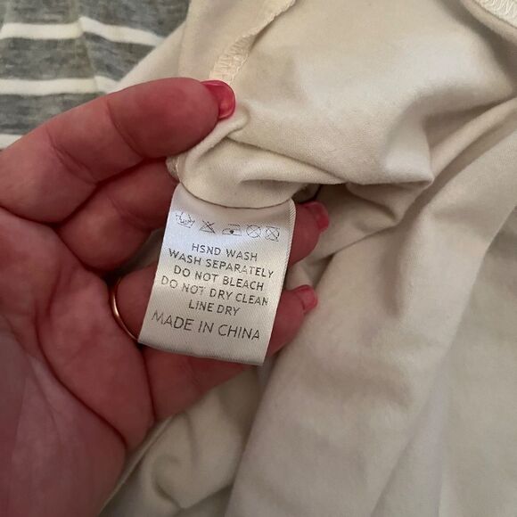 Pink Block Long Sleeve Top Button Up Gray White 2XL - Picture 11 of 12